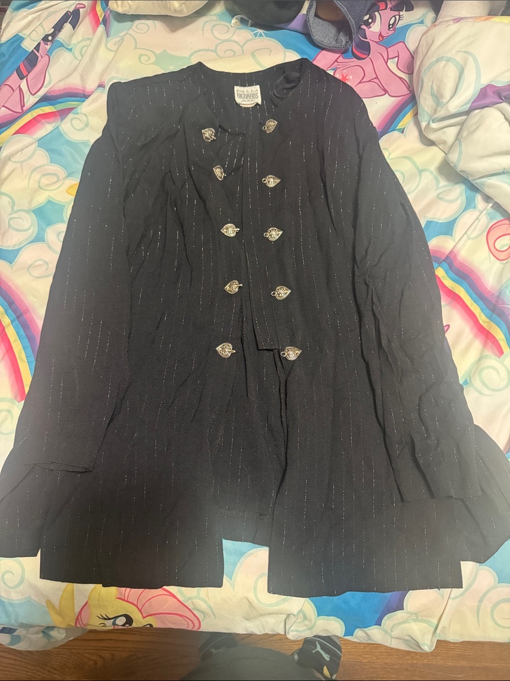 Women's Black Sparkly Suit Jacket